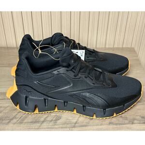 Reebok Unisex Zig Dynamica 4 Running Shoes Black Gum Size 10